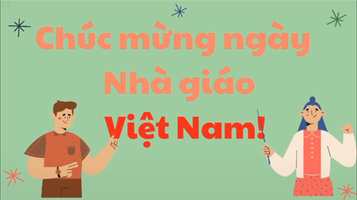 Tri ân thầy cô của học sinh lớp 6E năm học 2021-2022